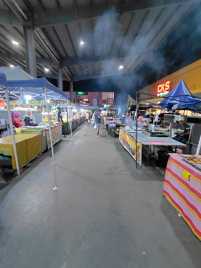 Pasar malam CKS Plaza — Tuaran, Sabah